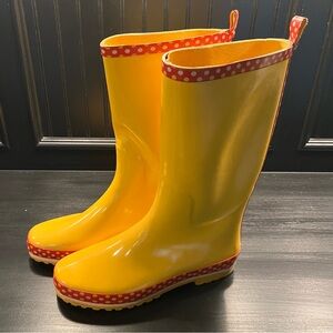 Vintage colorful rubber rain boots by GMA NY NY